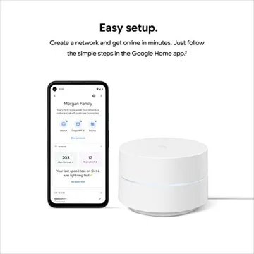 Google Wifi AC1200 Mesh System for 4500 Sq Ft Homes