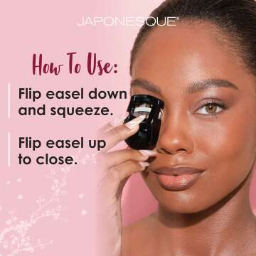 Travel Eyelash Curler - JAPONESQUE Compact Design