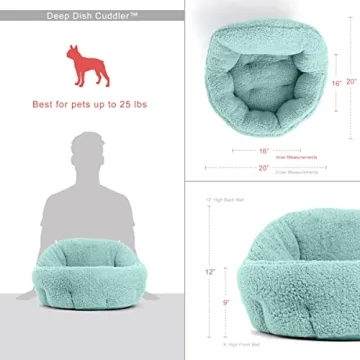 Best Friends by Sheri Cozy Deep Dish Dog & Cat Bed