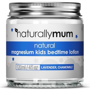 Naturally Mum Magnesium Lotion for Kids - Natural Bedtime Sleep Aid