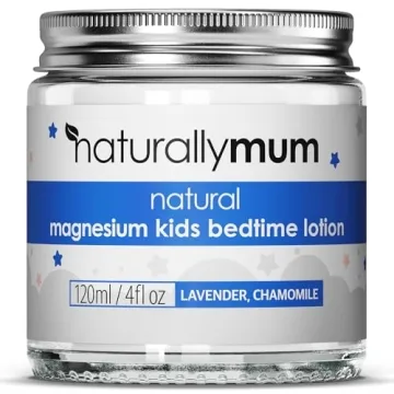 Naturally Mum Magnesium Lotion for Kids - Natural Bedtime Sleep Aid