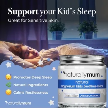 Naturally Mum Kids Magnesium Lotion - Sleep Solution for Kids