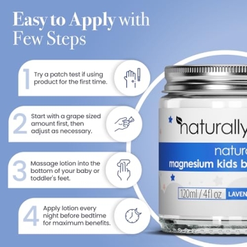 Naturally Mum Kids Magnesium Lotion - Sleep Solution for Kids