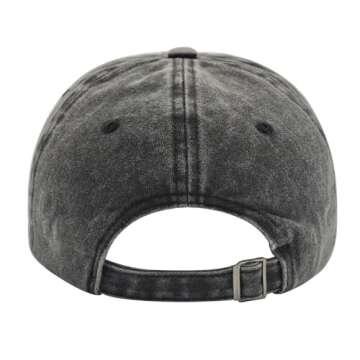 Grandpa Gifts, Birthday Gifts for Grandpa, Grandpa Hat for Men, Grandpa Gifts from Grandkids, Happy Fathers Day Christmas Birthday Gifts for Grandpa Grandfather, Adjustable Baseball Caps Grey