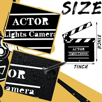 Home Movie Theater Decor 5 Piece Set for Cinematic Vibe