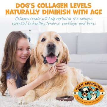 Nutritious Beef Collagen Dog Chews for Healthy Smile