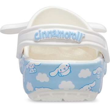 Crocs Unisex Hello Kitty Classic Clogs, Cinnamoroll, 6 US Men