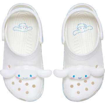 Crocs Unisex Hello Kitty Classic Clogs, Cinnamoroll, 6 US Men