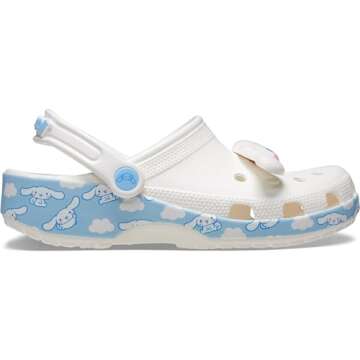 Crocs Unisex Hello Kitty Classic Clogs, Cinnamoroll, 6 US Men