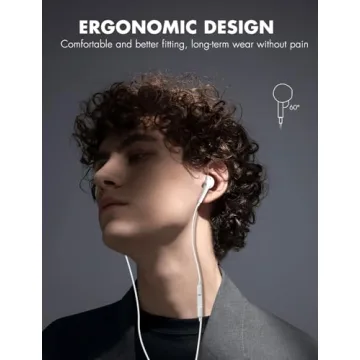 Antool Wired Earbuds for Clear Calls & Noise Cancellation