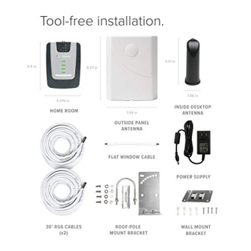 weBoost Home Room Cell Phone Signal Booster for All Networks