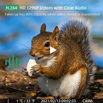 GardePro E6 Trail Camera WiFi 48MP 1296P Game Camera with No Glow Night Vision Motion Activated Waterproof for Wildlife Deer Scouting Hunting or Property Security, Camo