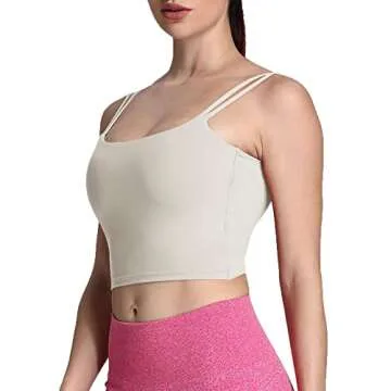 Aoxjox Backless Sports Bra - Comfortable & Stylish