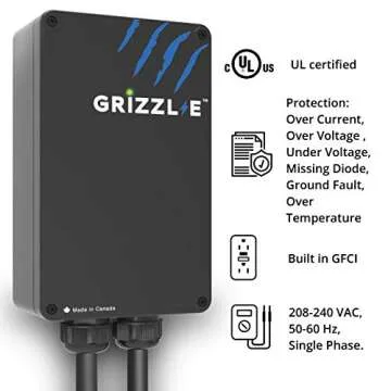 Grizzl-E EV Charger: Adjustable Amperage for All Vehicles