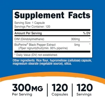 Premium DIM Supplement with BioPerine for Hormone Balance