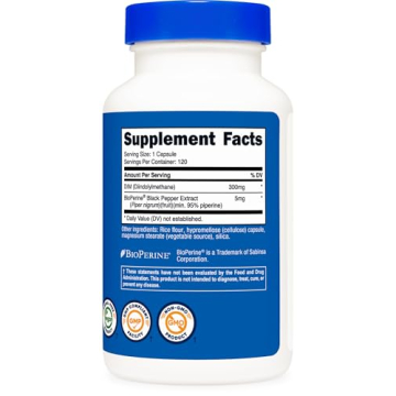 Premium DIM Supplement with BioPerine for Hormone Balance
