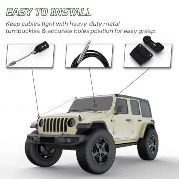 SHEAM Limb Risers Kit for Jeep JL/JLU Gladiator 2018-2023