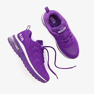 Women's STQ Athletic Running Sneakers for Comfort and Style