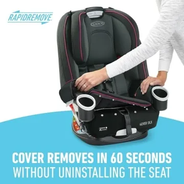 Graco 4Ever DLX SnugLock 4-in-1 Car Seat for Kids