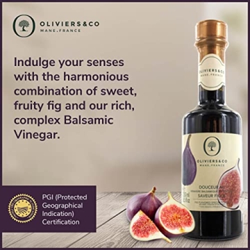 Fig Balsamic Vinegar by Oliviers&Co | 8.5 Fl Oz