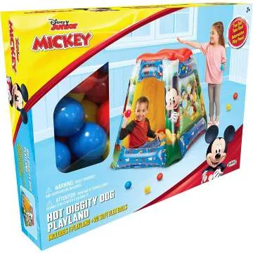 Mickey Mouse Inflatable Ball Pit with 20 Balls