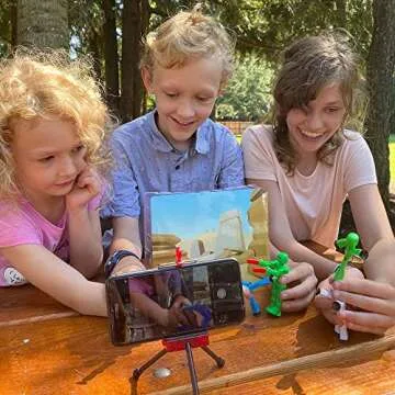 Zing Stikbot Series 4 - Color 6 Piece Posable Action Figure Set - for Stop Motion Animation - Ages 4 and Up