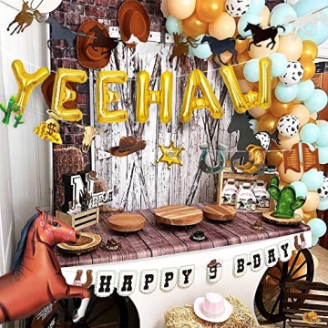 Yee Haw Balloons Enchanting Western Decorations