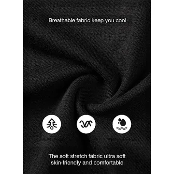 JMIERR Men's 3 Pack Cotton Hipster Hip Hop Longline Crewneck T-Shirt, Short Sleeve Gym Workout Athletic T Shirts for Men Pack,L, Black/Dark Grey/Khaki