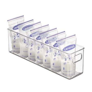 mDesign Stackable Storage Bins for Kitchen and Nursery