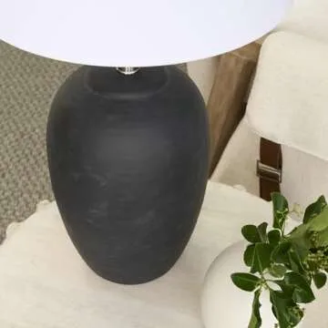 Nourison Vintage Ceramic Pot Table Lamp - Stylish Illumination