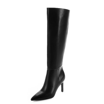 Easyfox Stylish Black Knee High Boots for Women – Elegance Meets Comfort