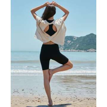Gacaky Backless Workout Tops for Women - Flow Fit