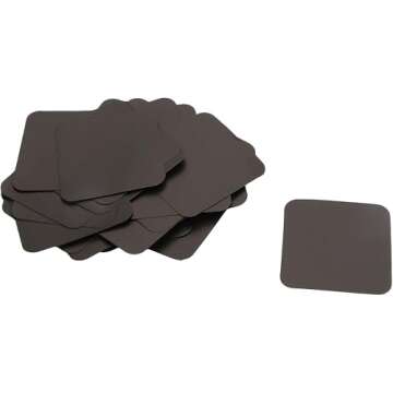 JewelrySupply Non-Abrasive Anti-Tarnish Strips (Package of 100)