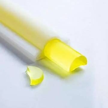 Crescent Moon Shaped Long Tube Silicone Soap Mold Moonlight Sonata Column Chocolate Candy Mold for M...