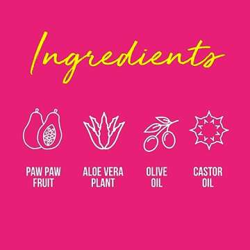 Dr. PawPaw Lip Scrub and Lip Balm Duo - Hydrating Lip Balm with Pawpaw, Aloe, Olive and Castor Oils - Vegan Lip Scrub For Sensitive Skin - 0.55 oz