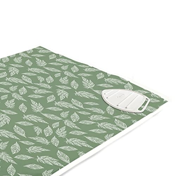 Encasa Homes Ironing Mat/Pad - Large 48"x28" with Silicone Iron Rest & Easy Storage