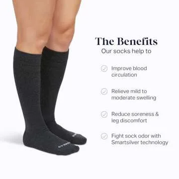 Comrad Knee High Compression Socks - Comfort & Support