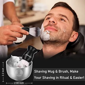 Complete Men's Shaving Kit with Safety Razor and Essentials