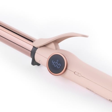 L'ANGE HAIR Le Clip Titanium Curling Iron for Long-Lasting Curls
