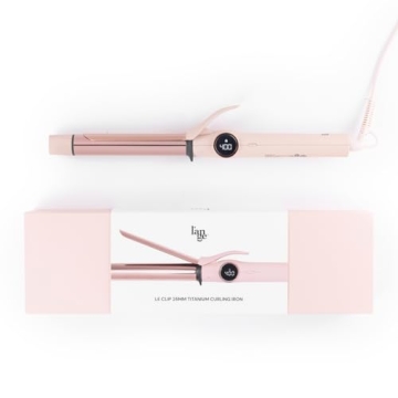 L'ANGE HAIR Le Clip Titanium Curling Iron for Long-Lasting Curls