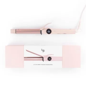 L'ANGE HAIR Le Clip Titanium Curling Iron for Long-Lasting Curls