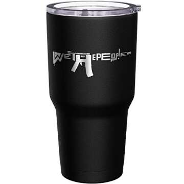 We The People Holsters - We The People AR-15 - Rifle Tumbler - American Flag Coffee Travel Mug - Tum...