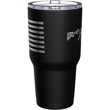 We The People Holsters - We The People AR-15 - Rifle Tumbler - American Flag Coffee Travel Mug - Tumbler For Gun Lovers - Double Insulated Tumbler - 30 oz