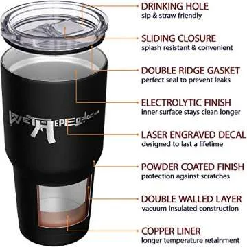 We The People AR-15 Tumbler - 30 oz Insulated Mug