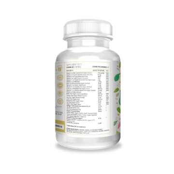 Actif Organic Prenatal Vitamin with 25+ Organic Vitamins, 100% Natural, DHA, EPA, Omega 3, and Organ...