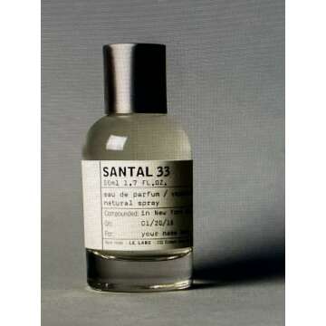Le Labo Santal 33 Eau de Parfum 50ml - Captivating Scent