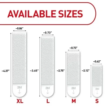 Command 15 lb Large Picture Hanging Strips for Damage-Free Decor