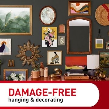 Command 15 lb Large Picture Hanging Strips for Damage-Free Decor