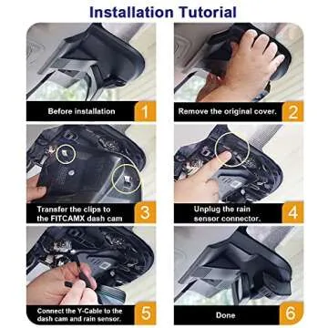 Fitcamx Dash Cam for Ford Mustang MACH-E 2021-2025