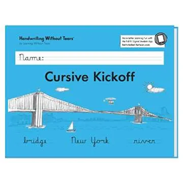 Learning Without Tears - Cursive Kickoff Student Workbook, Current Edition - Handwriting Without Tea...